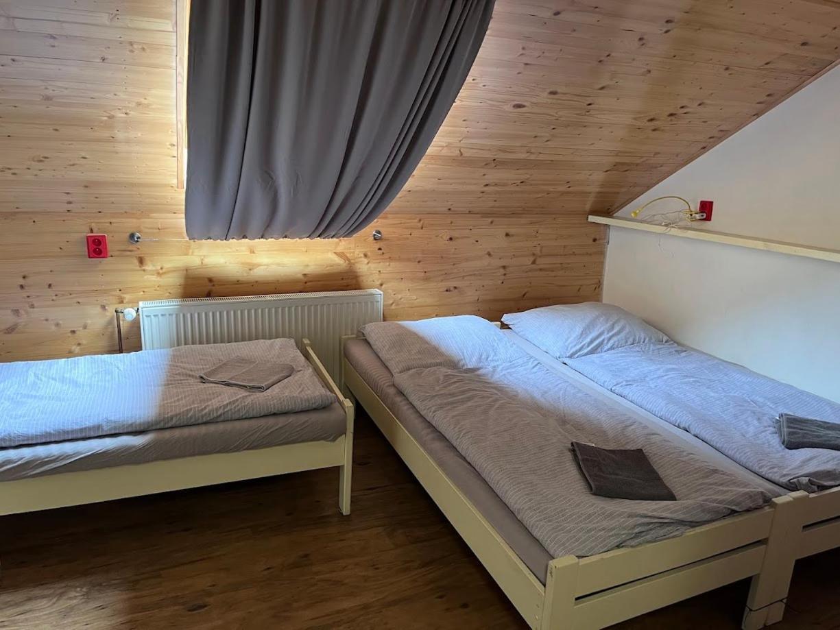 Chata Pod Hradem Sloup  Exteriör bild